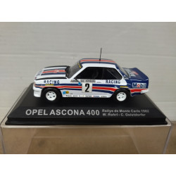 OPEL ASCONA B 400 1982 RALLY MONTE CARLO ROHRL 1:43 ALTAYA IXO