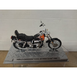 HARLEY-DAVIDSON 1980 FXWG-80 WIDE GLIDE MOTO/BIKE 1:24 ALTAYA IXO