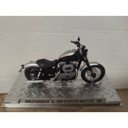 HARLEY-DAVIDSON 2008 XL 1200N SPORTSTER NIGHTSTER MOTO/BIKE 1:24 ALTAYA IXO