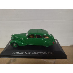 BERLIET 11CV DAUPHINE 1939 GREEN AUTREFOIS 1:43 ALTAYA IXO