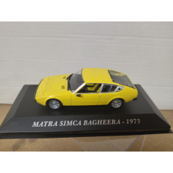 MATRA SIMCA BAGHEERA 1973 YELLOW AUTREFOIS 1:43 ALTAYA IXO