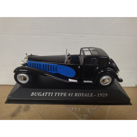 BUGATTI 41 ROYALE 1929 AUTREFOIS 1:43 ALTAYA IXO