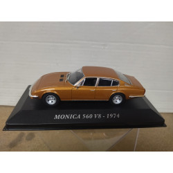 MONICA 560 V8 1974 MARRON AUTREFOIS 1:43 ALTAYA IXO
