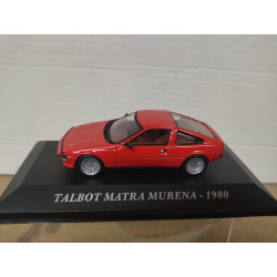 TALBOT MATRA MURENA 1980 RED AUTREFOIS 1:43 ALTAYA IXO