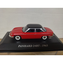 PANHARD 24BT 1965 RED/BLACK AUTREFOIS 1:43 ALTAYA IXO