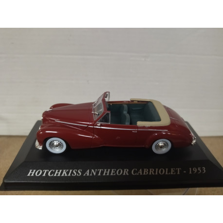 HOTCHKISS ANTHEOR 1953 CABRIOLET MARRON AUTREFOIS 1:43 ALTAYA IXO
