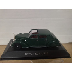 VOISIN C28 1936 GREEN AUTREFOIS 1:43 ALTAYA IXO