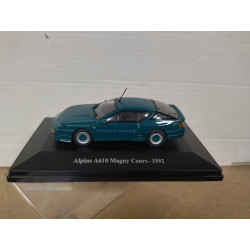 RENAULT ALPINE A610 1992 MAGNY COURS GREEN 1:43 ELIGOR HACHETTE