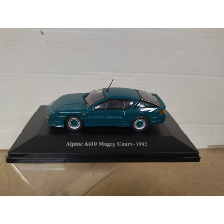RENAULT ALPINE A610 1992 MAGNY COURS GREEN 1:43 ELIGOR HACHETTE