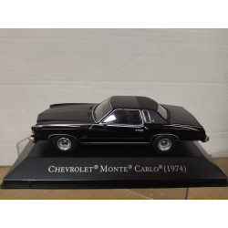 CHEVROLET MONTE CARLO 1974 AMERICAN CARS 1:43 ALTAYA IXO DEFECT/NO RETRO BOX ROTA