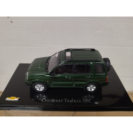 CHEVROLET TRACKER 2001 GREEN (SUZUKI VITARA) CHV 29 BRASIL 1:43 SALVAT IXO