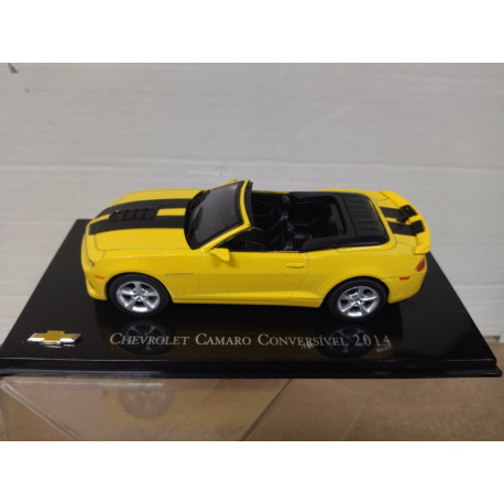 CHEVROLET CAMARO 2014 CONVERTIBLE CHV 27 BRASIL 1:43 SALVAT IXO