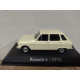 RENAULT 6 1970 CREAM/WHITE 1:43 RBA IXO HARD BOX DEFECT/NO BOX