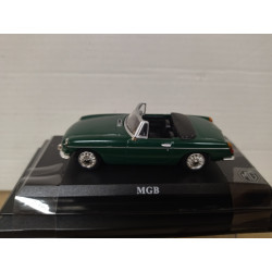 MG MGB GREEN 1:43 DelPrado URNA NO ORIGINAL DEFECT/NO RETRO