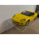 CHEVROLET CORVETTE C6 2007 Z06 YELLOW 1:36 KINSMART OPEN DOORS/PULLBACK