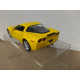 CHEVROLET CORVETTE C6 2007 Z06 YELLOW 1:36 KINSMART OPEN DOORS/PULLBACK