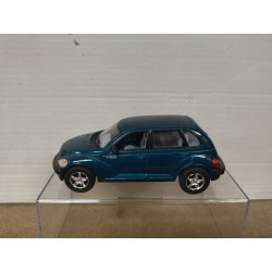 CHRYSLER PT CRUISER GREEN 1:34 KINSMART OPEN DOORS/PULLBACK