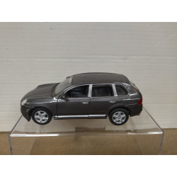 PORSCHE CAYENNE TURBO GRIS 1:38 KINSMART OPEN DOORS/PULLBACK