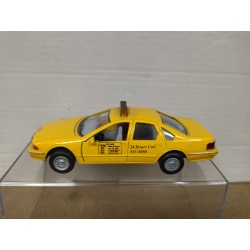 CHEVROLET CAPRICE TAXI USA 24 HOURS 1:43 KINSMART NO BOX