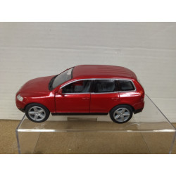 VOLKSWAGEN TOUAREG 2003 DARK RED 1:38 KINSMART OPEN DOORS/PULLBACK