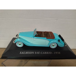 SALMSON S4E 1938 CABRIO BLUE/GREEN AUTREFOIS 1:43 ALTAYA IXO