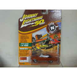 PLYMOUTH GTX CONVERTIBLE 1967 BRONZE 1:64 JOHNNY LIGHTNING