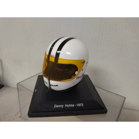 CASCO/HELMET 1972 FORMULA F1 D. HULME (MCLAREN) 1:5 SPARK EDIT DEFECTUOSO/VER FOTO