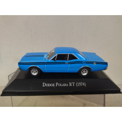 DODGE POLARA 1974 RT BLUE ARGENTINA 1:43 SALVAT IXO HARD BOX