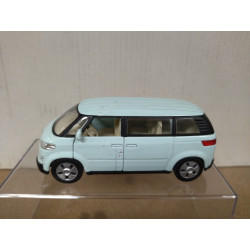 VOLKSWAGEN MICROBUS 2001 BLUE WELLY NO BOX