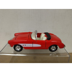 CHEVROLET CORVETTE C1 1957 CONVERTIBLE RED WELLY NO BOX