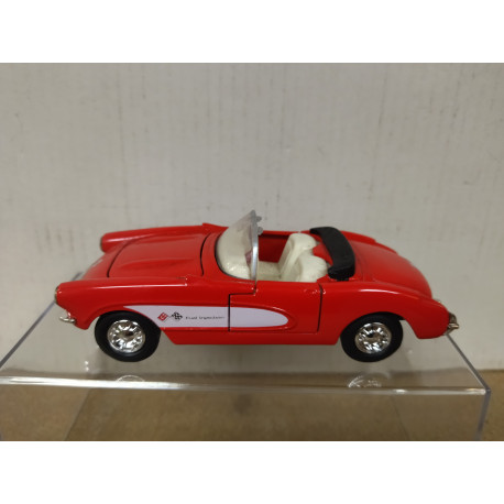 CHEVROLET CORVETTE C1 1957 CONVERTIBLE RED WELLY NO BOX