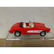 CHEVROLET CORVETTE C1 1957 CONVERTIBLE RED WELLY NO BOX