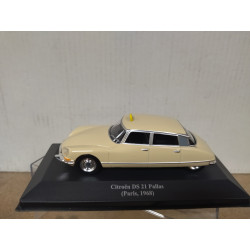 CITROEN DS 21 1968 PALLAS TAXI PARIS 1:43 ALTAYA IXO