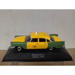 PLYMOUTH SAVOY 1959 TAXI ATLANTA 1:43 ALTAYA IXO