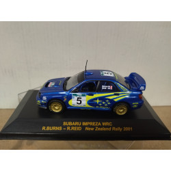 SUBARU IMPREZA WRC 2001 RALLY NEW ZEALAND BURNS 1:43 ALTAYA IXO