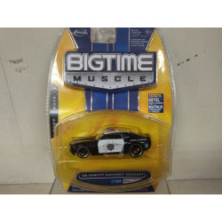 CHEVROLET CAMARO 2006 CONCEPT POLICE BIG TIME MUSCLE 1:64 JADA TOYS