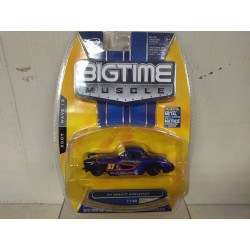 CHEVROLET CORVETTE C1 n57 BLUE 1957 BIG TIME MUSCLE 1:64 JADA TOYS