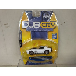 CHEVROLET CORVETTE C2 1969 ZL-1 WHITE DUB CITY 1:64 JADA TOYS