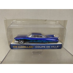 CADILLAC COUPE DE VILLE 1959 BLUE DUB CITY 1:64 JADA TOYS NO BOX