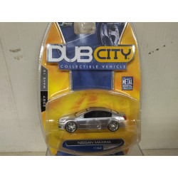 NISSAN MAXIMA SILVER DUB CITY 1:64 JADA TOYS NO BOX