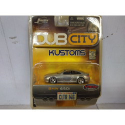 BMW E63/64 650i SILVER DUB CITY KUSTOMS 1:64 JADA TOYS NO BOX