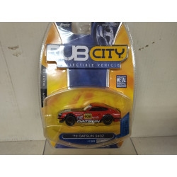 DATSUN 240Z 1972 n998 RED/BLACK DUB CITY 1:64 JADA TOYS