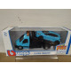 RENAULT CLIO 5 BLUE + FLATBED VAN 1:43 BBURAGO
