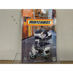 BMW R 1200 RT-P POLICE 07/24 EUROPEAN STREETS 1:64 MATCHBOX