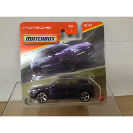 PORSCHE CAYENNE TURBO PURPLE 1:64 MATCHBOX 19/125
