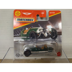 MORGAN 3 WHEELER 2021 GREEN 1:64 MATCHBOX 57/125