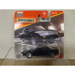 TOYOTA MR2 1984 BLACK 1:64 MATCHBOX 08/125