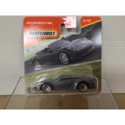 PORSCHE 911 CARRERA CABRIOLET GREY 1:64 MATCHBOX 27/125