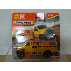 GMC 3500 UTILITY TRUCK YELLOW 1:64 MATCHBOX 47/125