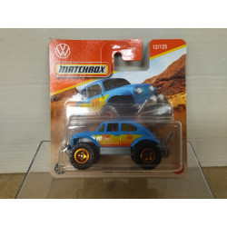 VOLKSWAGEN BEETLE 4X4 BLUE 1:64 MATCHBOX 12/125